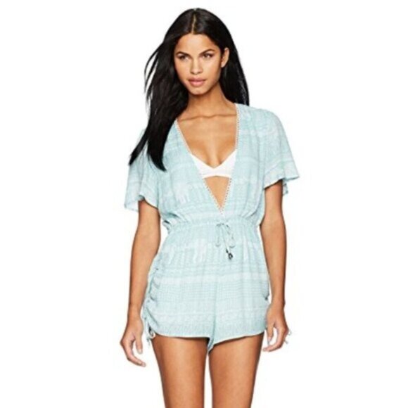 Getaway Drawstring Romper Playsuit MINKPINK b38 - Picture 8 of 16